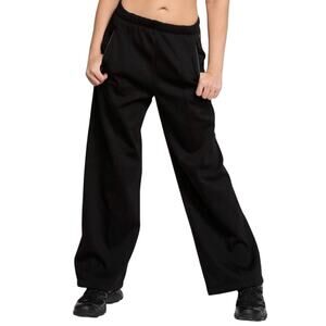 Victoria's Secret VSX Movement Fleece Wide Leg Pant Black XL